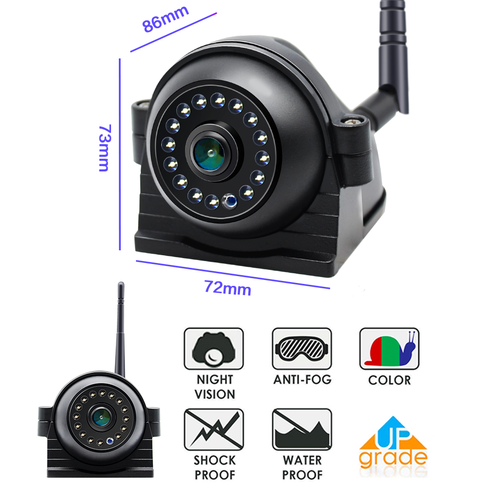 Image 81 - 1080P 10" Split Monitor DVR 4 Digital Wireless Backup Camera IR For Truck RV Bus