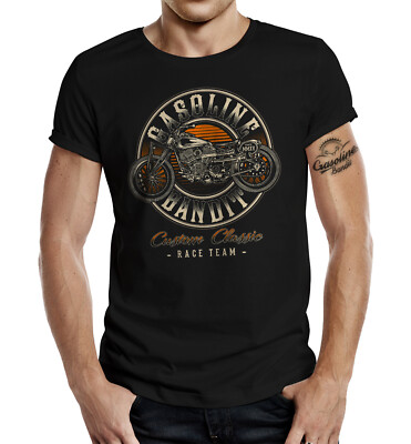 GASOLINE BANDIT T-Shirt Custom Classic Race Team Bike Biker S M L XL 2XL 3XL 4XL