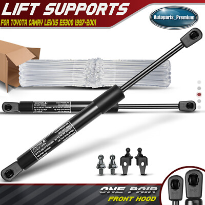 2x Front Hood Lift Supports Shocks Struts for Toyota Camry 1997-2001