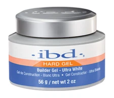IBD UV Builder Nail Gel ULTRA WHITE 2oz/56g*Long Lasting Strong & Hard Gel*60404