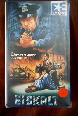 Eiskalt James Earl Jones Don Murray Embassy Video VHS FSK 18