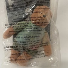 2001 McDONALDS HAPPY MEAL TOYS THE COUNTRY BEARS BEARY BARRINSON 1 IN BAG