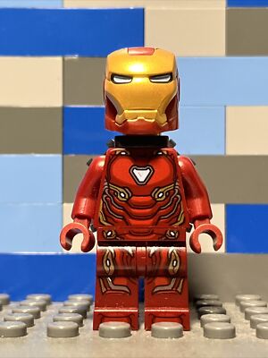 Lego Minifigure Marvel Iron Man Mark 50 Armor sh497 Infinity War - Main Image