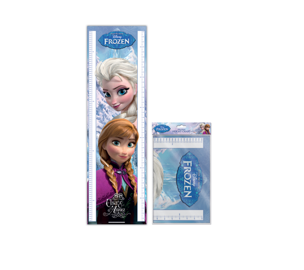 Frozen Height Chart Wall Poster Decal Decor Nursey Disney Elsa Anna