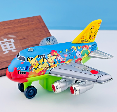 TOMY Pokémon ANA Airlines Pikachu peace jet Airplane mini pullback