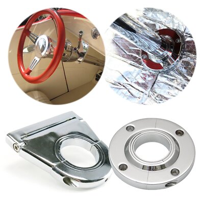 Billet Column Floor Mount and 2.5 Inch Column Drop | eBay