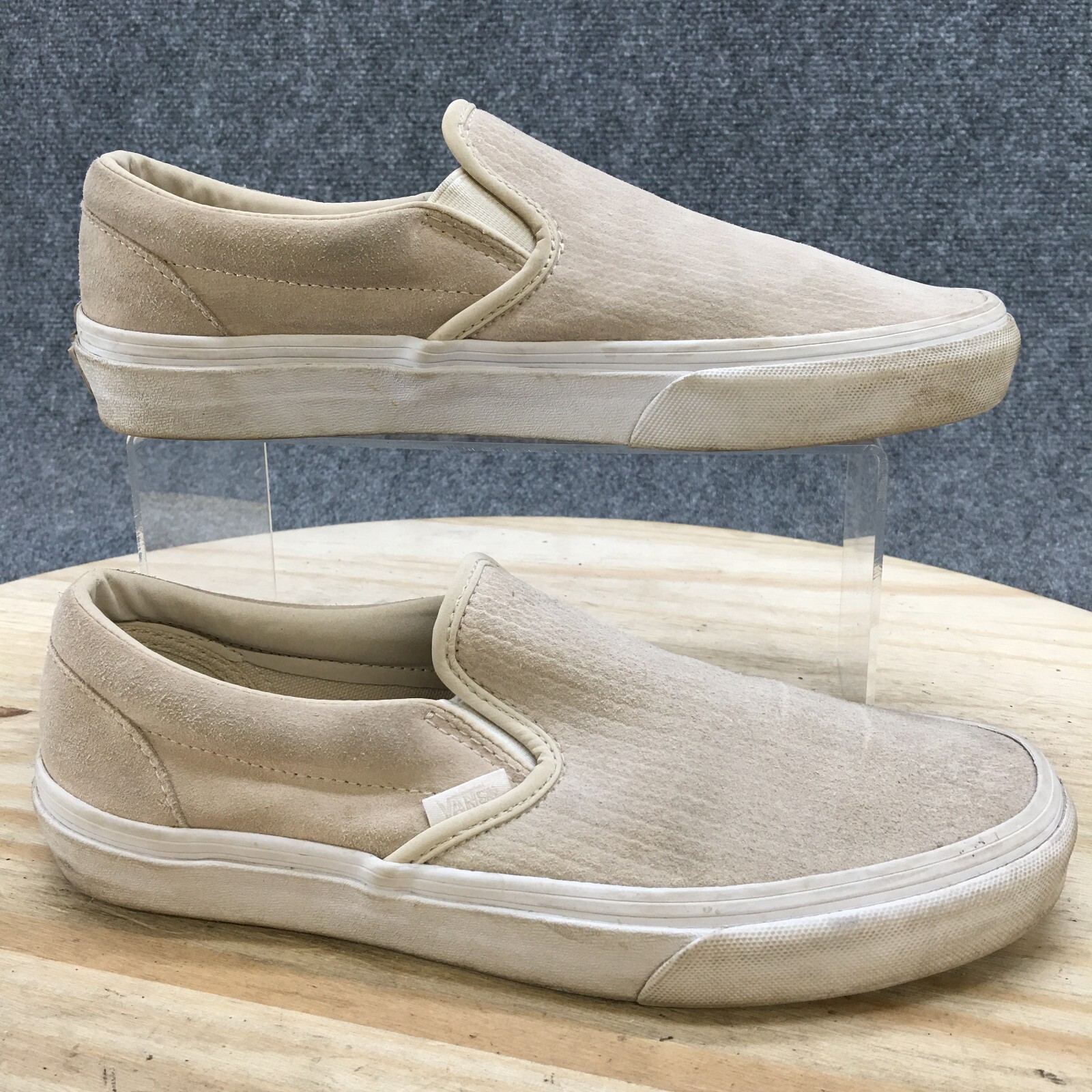 Vans Sneakers Womens 9 Mens 7.5 Tan 