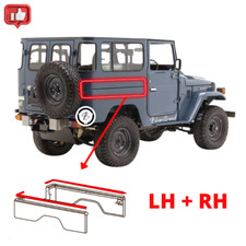 Pair Toyota Land Cruiser FJ40 BJ40 Rear Body Side Waist Rubber Seal