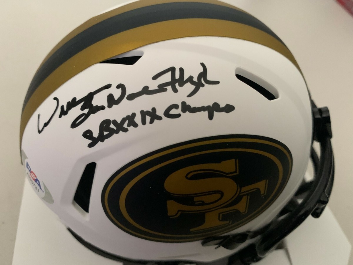 WILLIAM FLOYD SAN FRANCISCO 49ERS SB XXIX CHAMPS PSA AUTHEN SIGNED