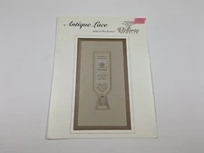 The Victoria Sampler Antique Lace Sampler Cross Stitch Pattern Bookmark