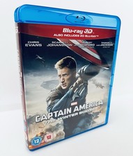 Captain America: The Winter Soldier (Blu-ray 3D and Blu-ray disks)