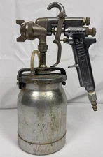 BINKS 2001 Professional Grade Air Spray Paint Gun w/ 1Qt Cup & 66SK Nozzle