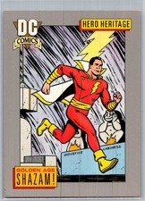 1991 DC Comic Cards Shazam #13,15 Hero Heritage Set Of 2