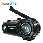 FX8 Air Motorcycle Helmet Bluetooth Headset Intercom 1200m 2-Way Communication