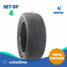 Set Of 4 Used 27555r20 Goodyear Eagle Enforcer Winter 113v - 7.5-9.532 Set Of 4 Used 27555r20 Goodyear Eagle Enforcer Winter 113v - 7.5-9.532