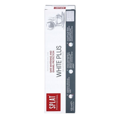 SPLAT Professional White Plus Zahnpasta Aufhellung und Schutz 100 ml