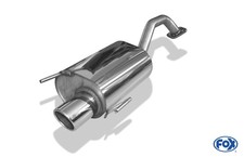 Fox Edelstahl Racing-Komplettanlage Suzuki Ignis III 1.2l 90mm