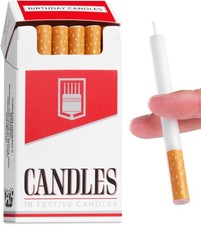 Cigarette Birthday Candles (18-Pack)