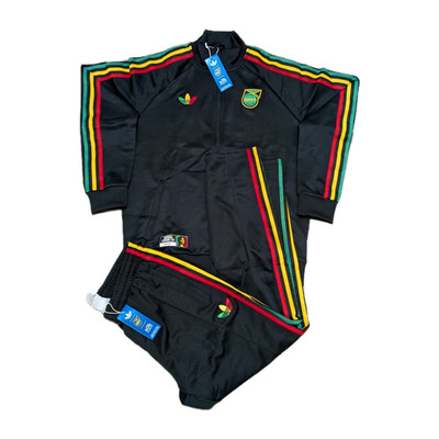 Size XL - ADIDAS x BOB MARLEY x JAMAICA Mens Track Suit Jacket Pants Set *NEW*