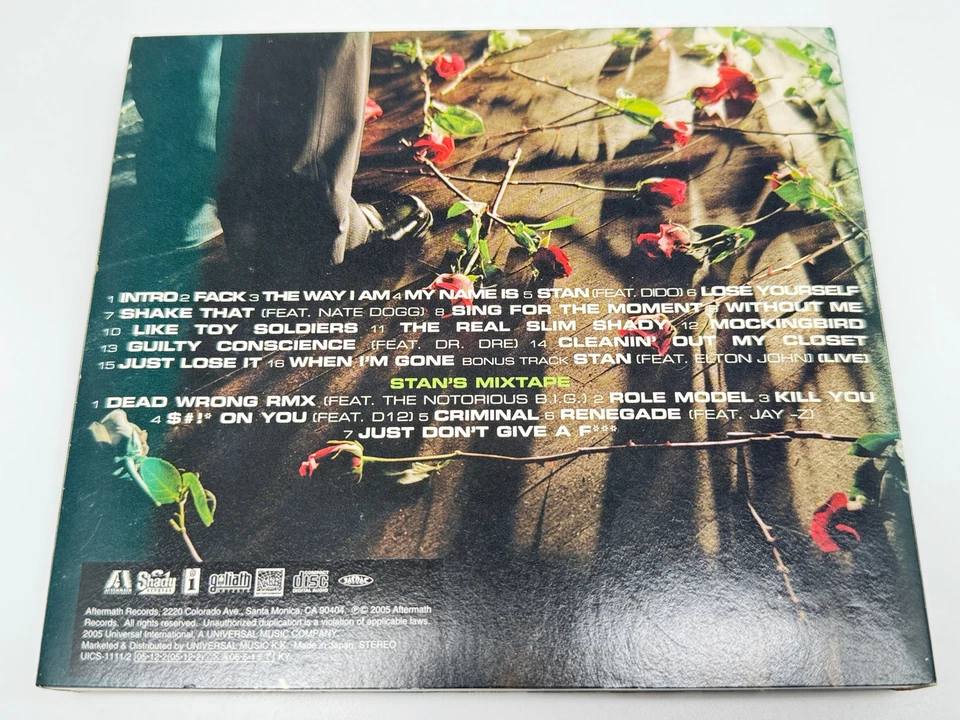 [2CD] Eminem Curtain Call The Hits Deluxe Edition Japan Import UICS-1111/2 - Image 2 of 3