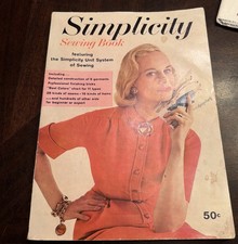 McCrory Simplicity Sewing Book 1958 paperback Instruction Vintage