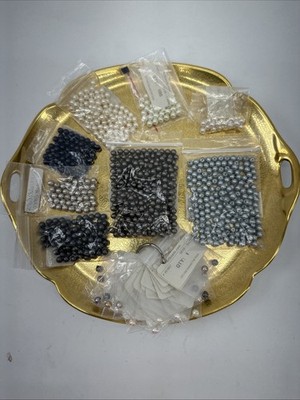 Swarovski Glass Pearl Bead Lot 6MM  Many Colors Craft Jewelry Making 800+ Pc.  N