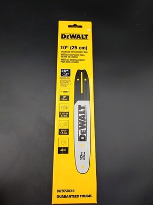 Original Equipment DeWalt 10 In. Replacement Chainsaw Bar DWZCSBX10