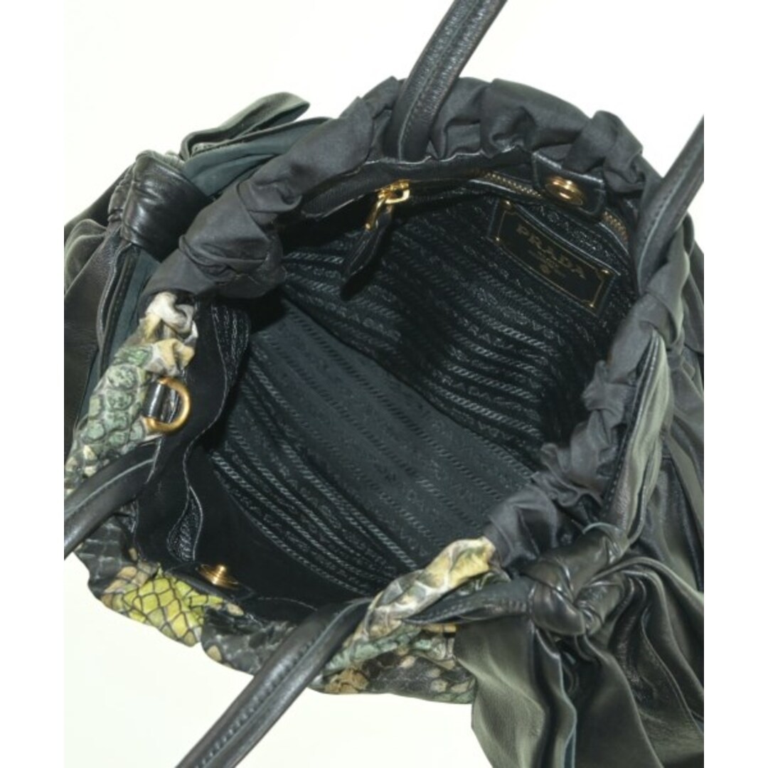 PRADA Handbag Black Vintage Used thumbnail 3