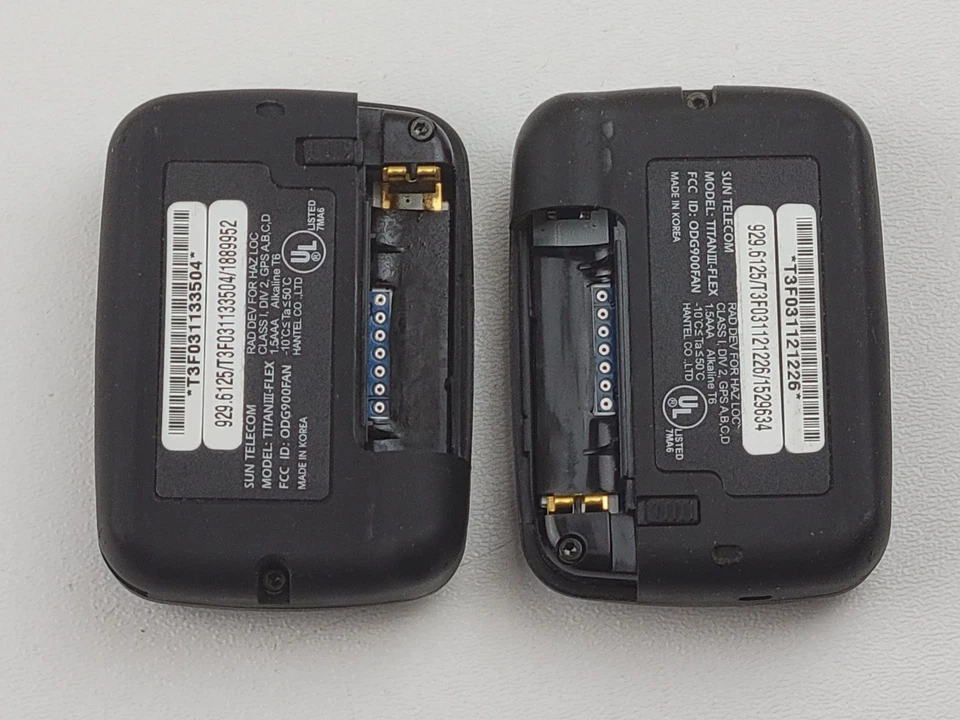 (Lot of 2) Vintage Sun Telecom Titan III (3) Flex Alpha Numeric Pagers - Image 4 of 4