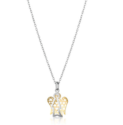 roberto giannotti angel pendant in 9k gold nkt255g