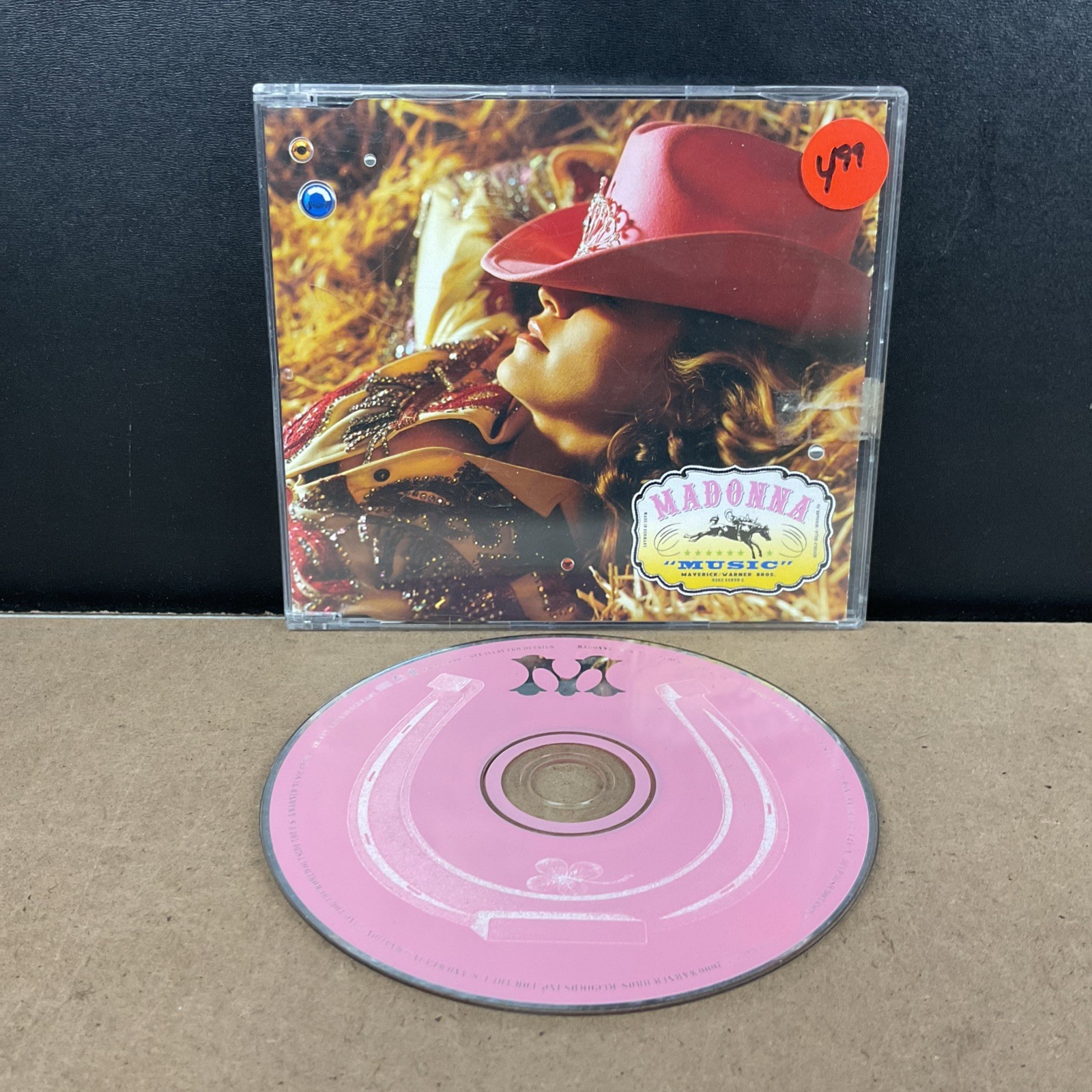 Madonna Music 4 Track CD Single Germany Import Groove Armada Calderone Deep Dish