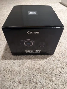 Canon EOS R100 4K Mirrorless Camera with RF-S18-45mm f/4.5-6.3 IS STM Lens Black