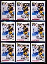Lot (10) 1991-92 Upper Deck Nordiques Kip Miller #431 BP72