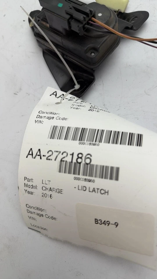 2016 DODGE CHARGER Lid Latch Dodge - Image 4 of 4
