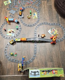 LEGO Duplo Deluxe Train Set Track System 10508 + 2 Other Train Sets + Extras