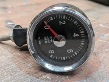 Classic VDO 0–8000 RPM Mechanical Tachometer – Vintage Rev Counter