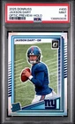 2025 Panini Donruss - Jaxson Dart #400 Optic Preview RC Holo Prizm PSA 9