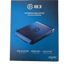 Elgato 4K X Capture Card HDMI 2.1 4K144 USB 3.2 - New