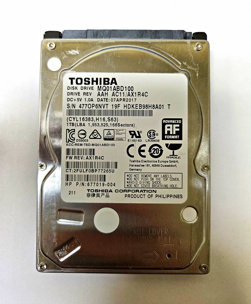 Toshiba 1 TB Internal Hard Disk Drives for sale | eBay