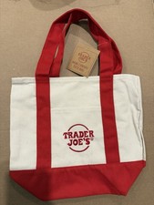 Trader Joe  s Mini Canvas Tote Bag Brand New