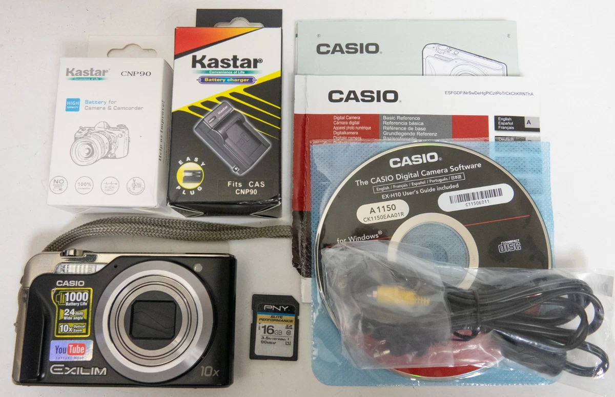 Casio EXILIM 10-19.9x Optical Zoom Digital Cameras for sale | eBay