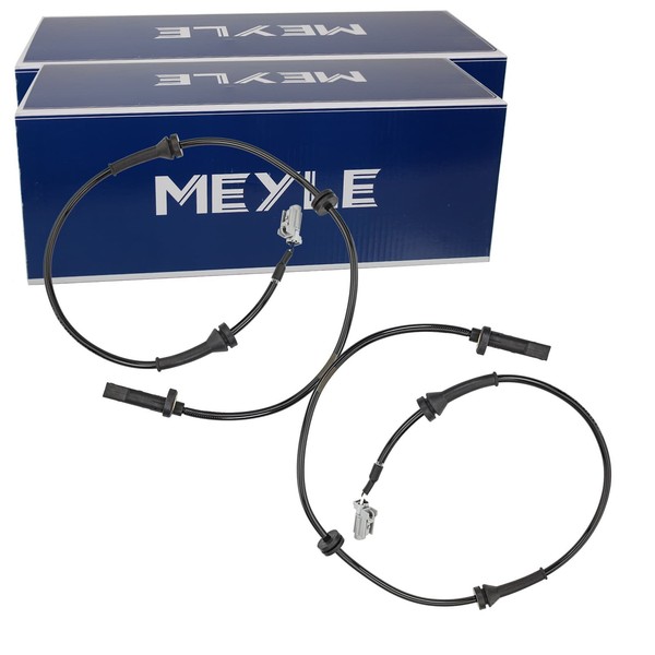2X Meyle ABS-SENSOREN Raddrehzal Vorne Beidseitig Passend FÜR Nissan X-TRAIL-image