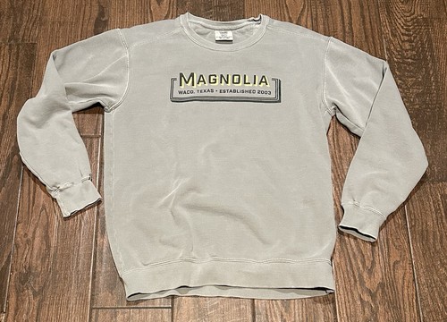 Magnolia Market Silos Waco  Sweatshirt Grey Small