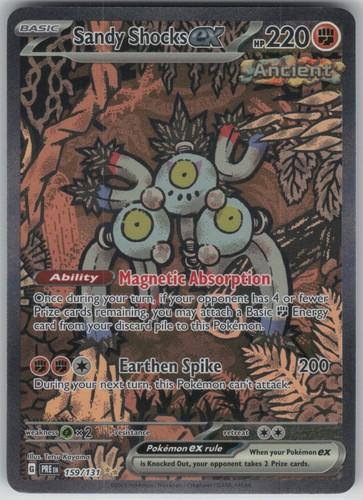 Sandy Shocks ex Pokemon TCG SV: Prismatic Evolutions 159/131 NM
