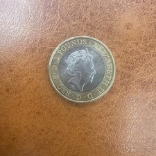 2016 William Shakespeare £2 Coin Minting Error