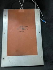 600 Watt silicone flexible heater by Watlow, 6x10 inches w/optional Al backing