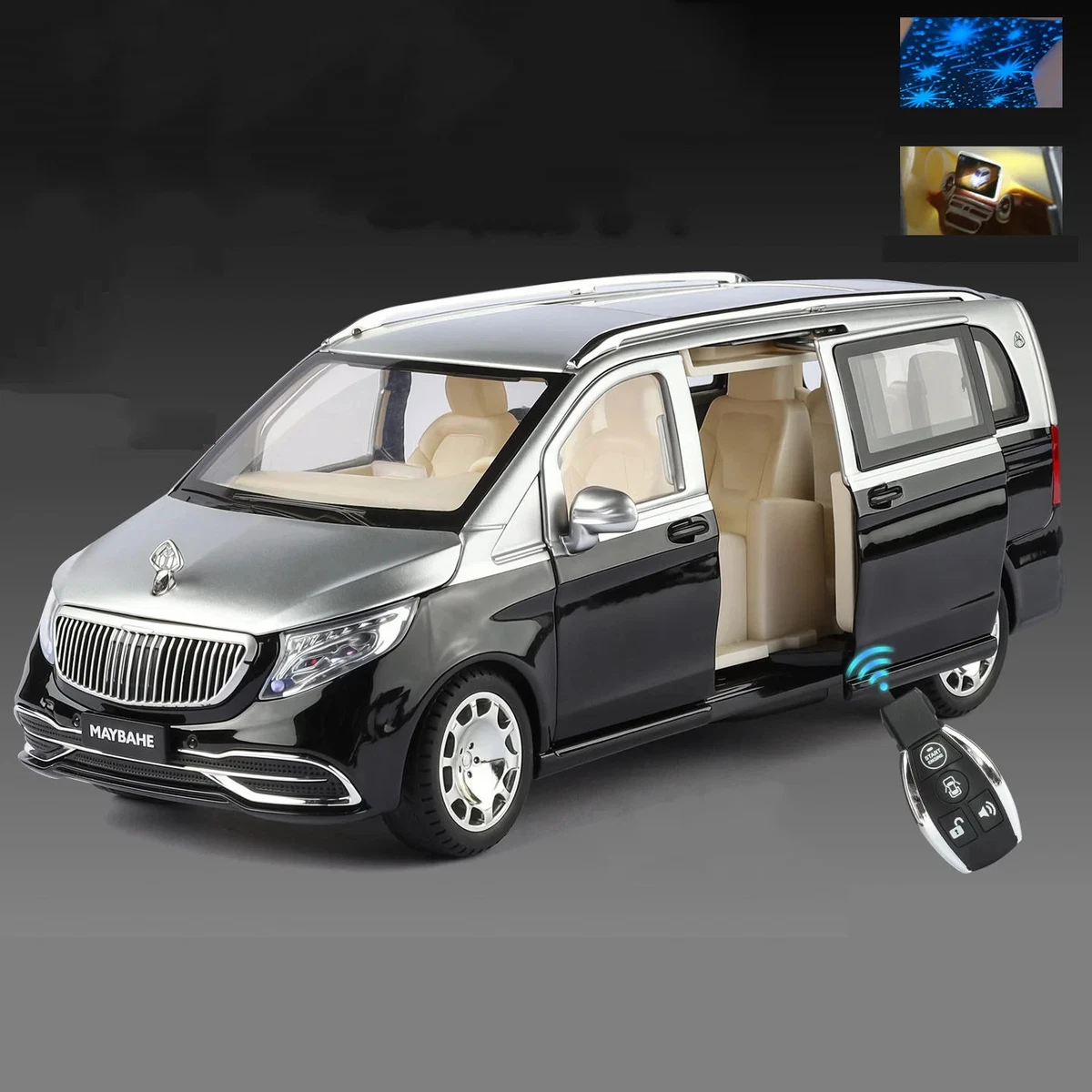 Preços baixos em MAYBACH Preto Veículos de brinquedo e de metal