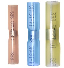 75 3M SOLDER SEAL NO CRIMP HEAT SHRINK BUTT CONNECTORS 22-10 AWG MARINE WIRE