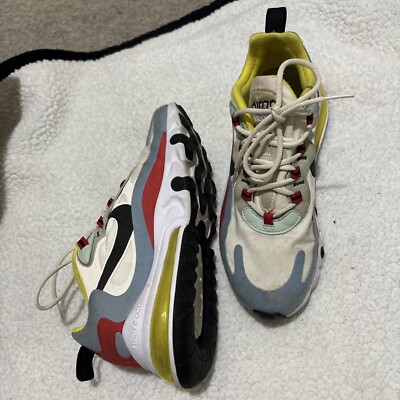 2019 Nike Air Max 270 React Bauhaus AT6174-002 Women's Sneakers Size 6.5
