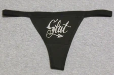 Sexy Katrina Jade Slut Tattoo Funny Cosplay Glow in Dark G-String Party Thong